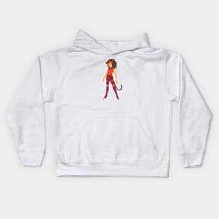 Minimalist Catra Kids Hoodie